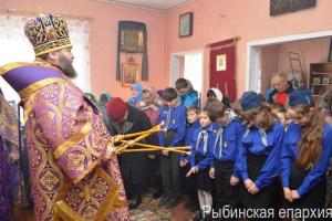 Епископ Вениамин Железногорский с Витязями